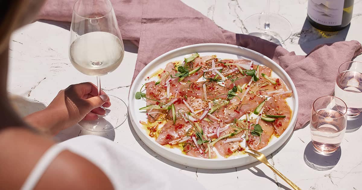 Raw Fish Salad Recipe | Journal | Cloudy Bay | NZ Wine